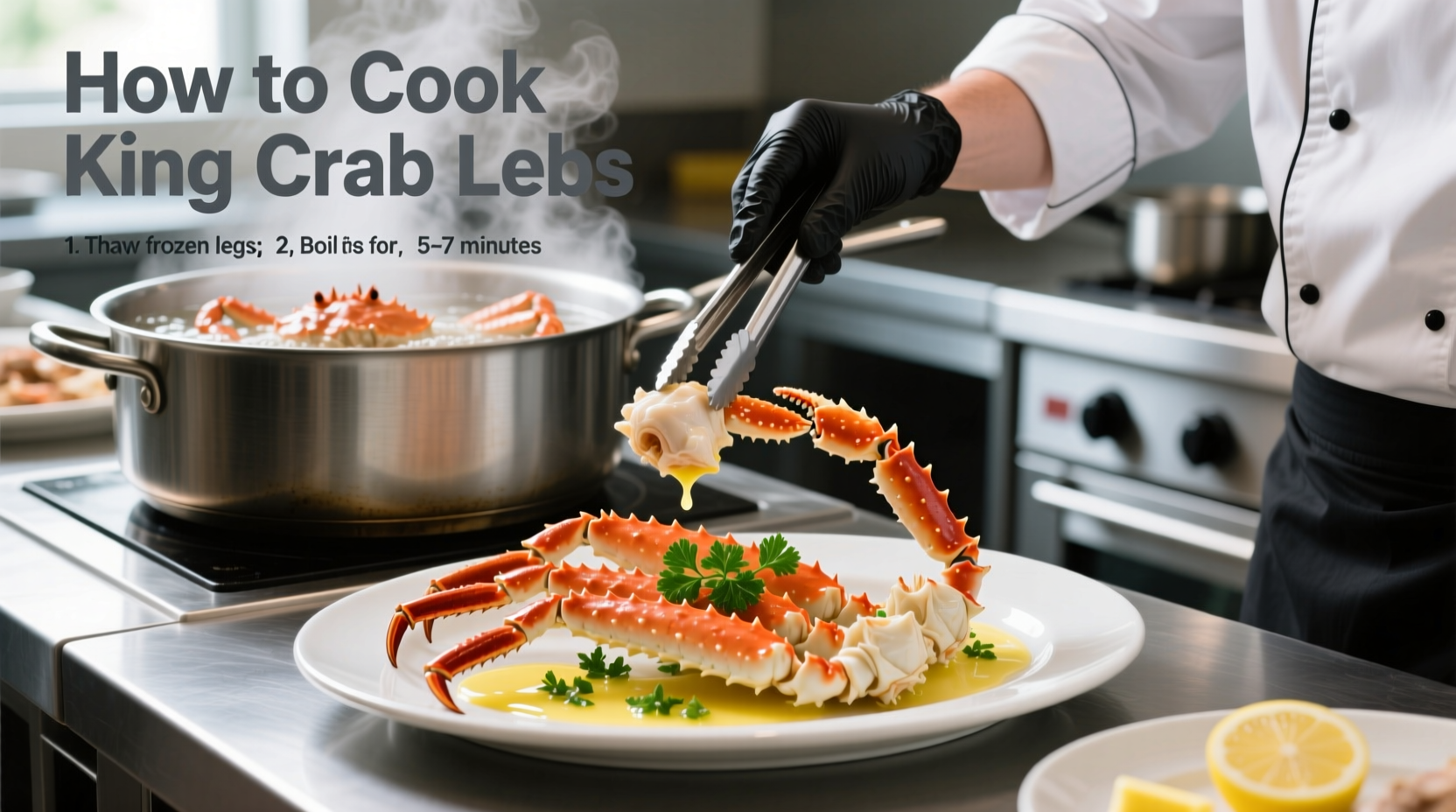 how to cook a king crab legs