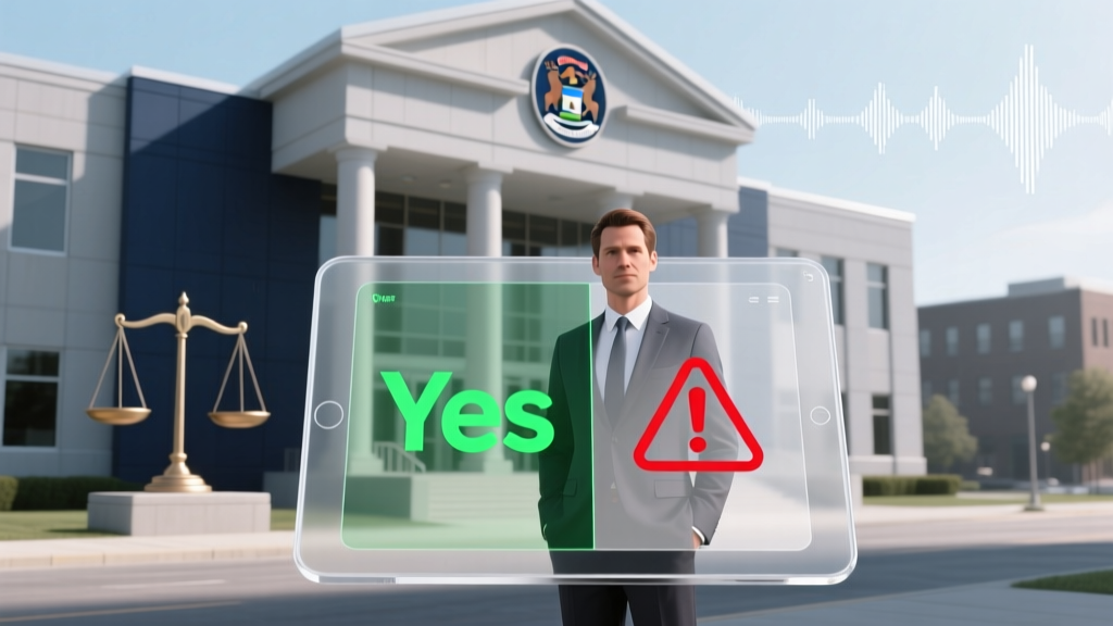 Michigan 1-Party Recording: Legal Limits & Risks (2026)