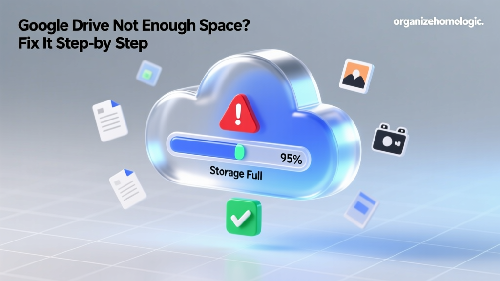Google Drive Not Enough Space? Fix It Step-by-Step