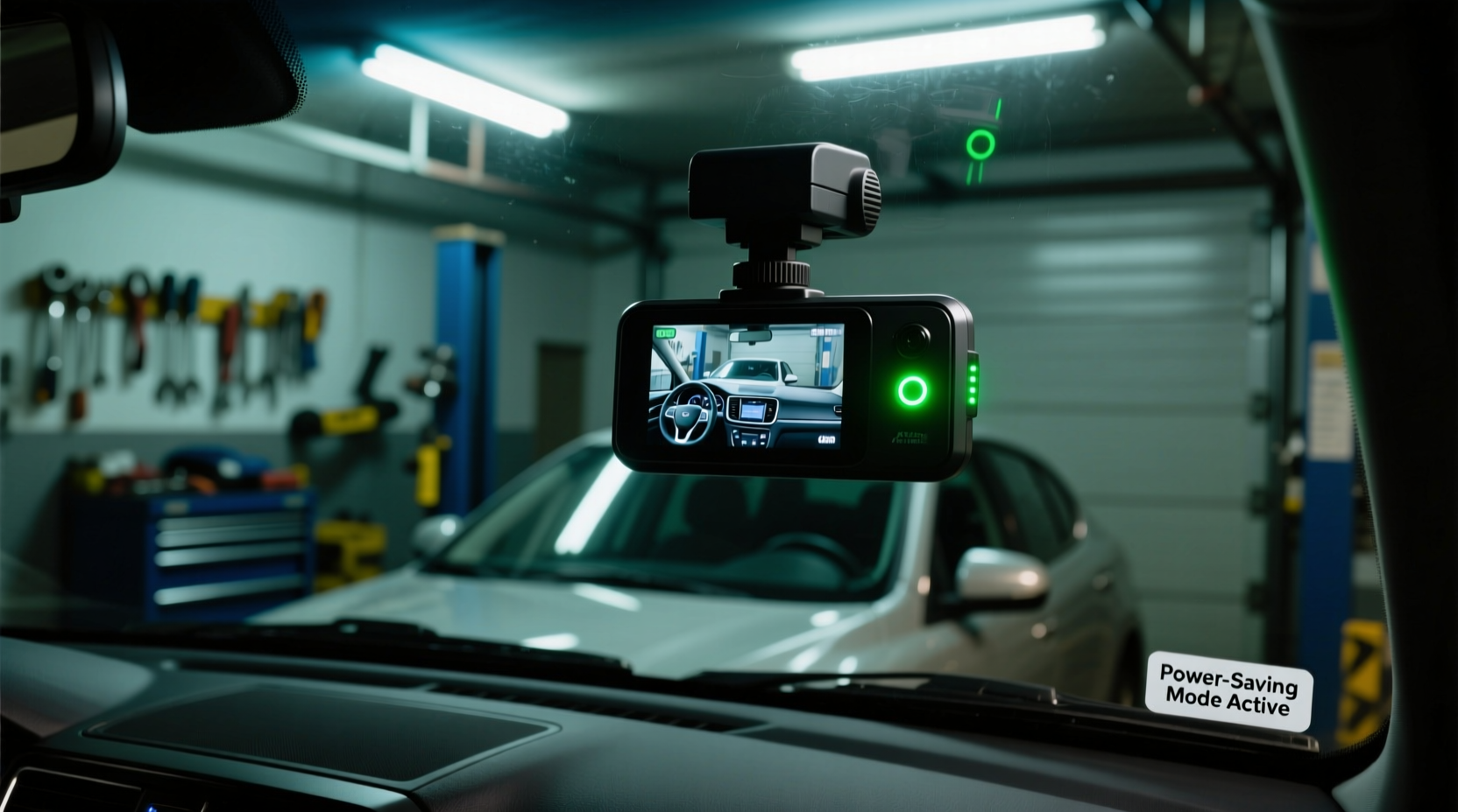 do dash cameras work when the car is off