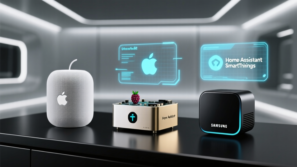 Offline Smart Home Hubs: HomeKit vs Home Assistant vs SmartThings