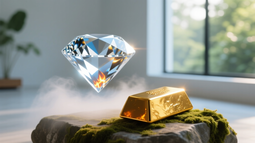 Diamond vs Gold: Dream Symbol Comparison