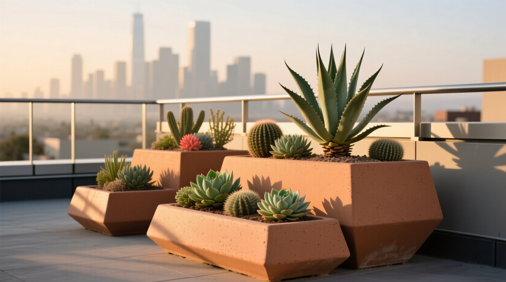 xeriscape container garden