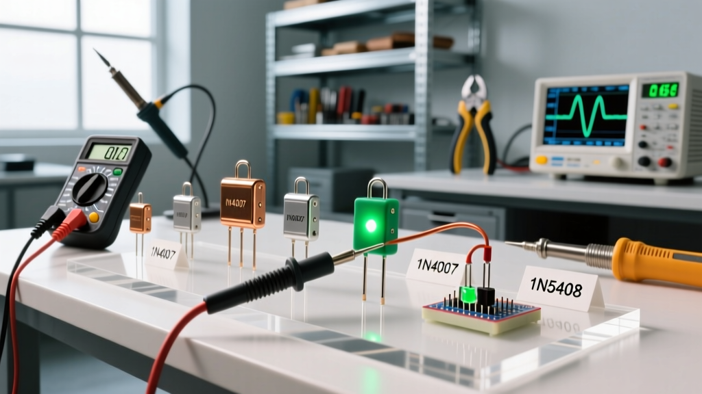 Practical Diode Characteristics: How to Select, Bias, and Test Standard Rectifiers