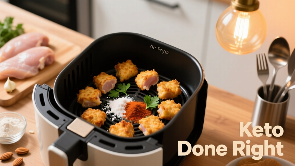 Crispy Keto Chicken Bites in Air Fryer