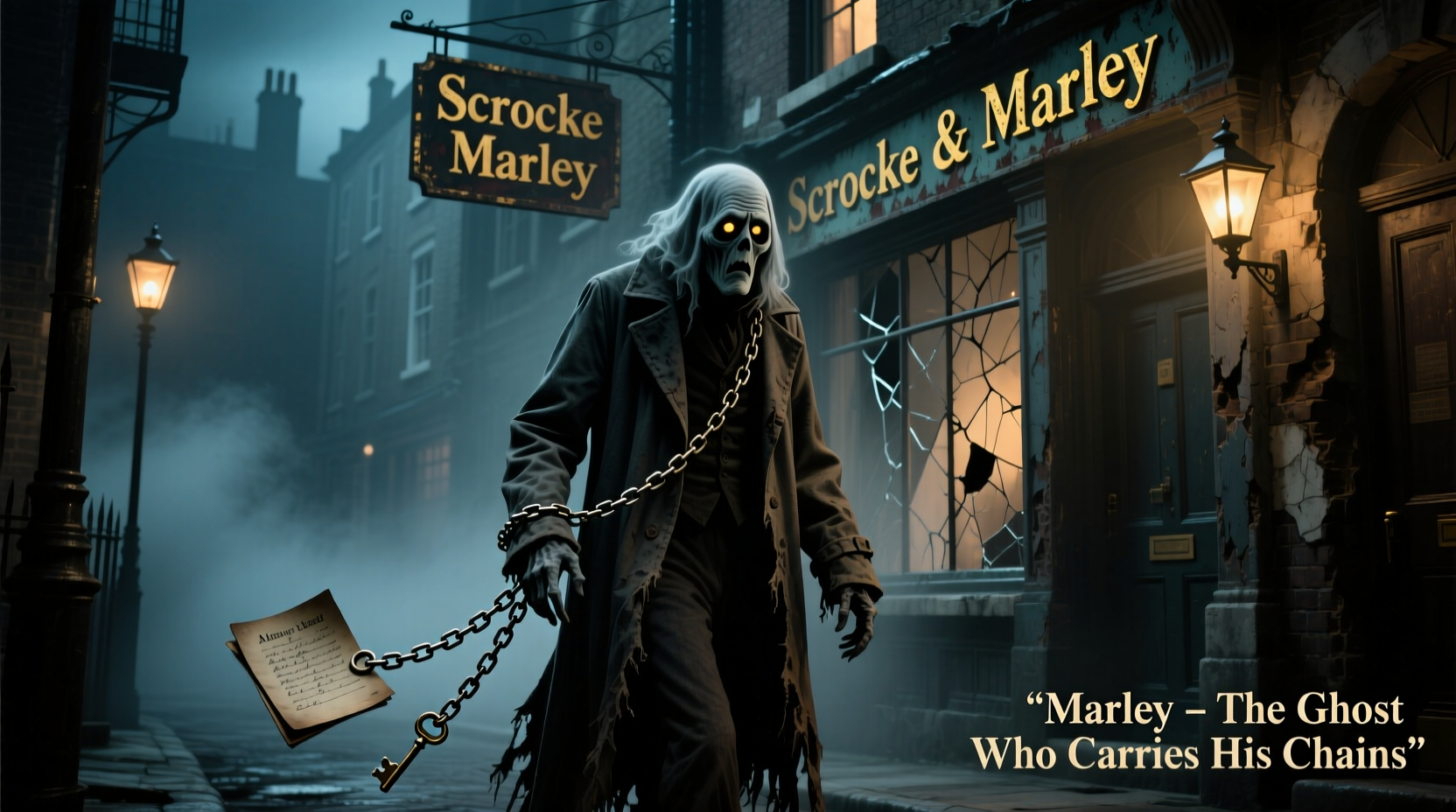a christmas carol who is marley