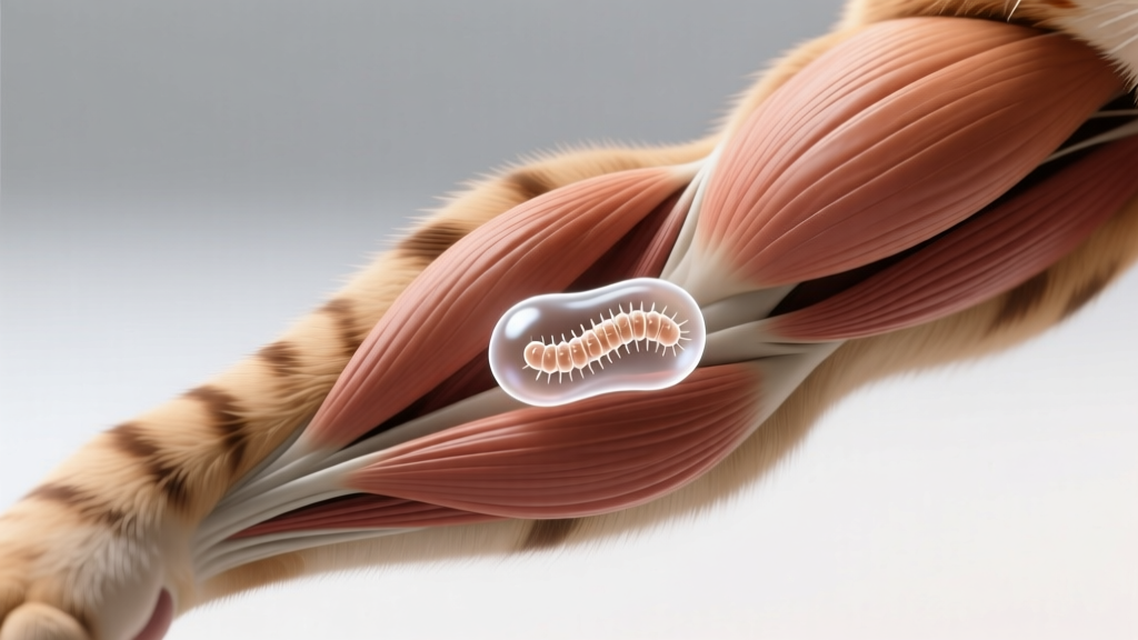 Cat Trichinella: Encysted Muscle Nematode