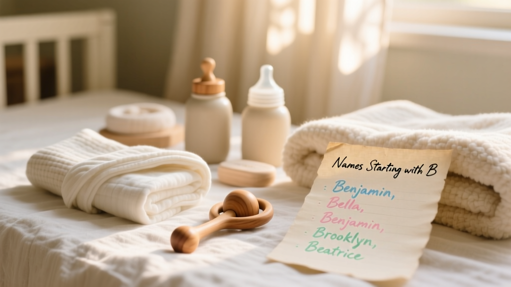 B Is for Brilliant: A Pediatric Nurse’s Evidence-Informed List of Baby Names Starting With B