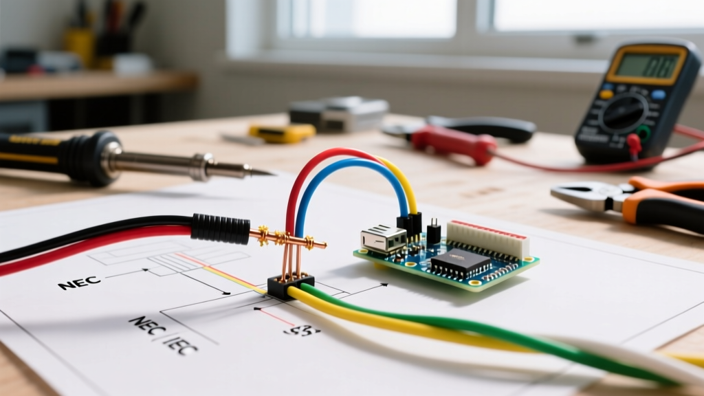 Troubleshooting Colour Codes in Electrical Wiring: NEC vs IEC