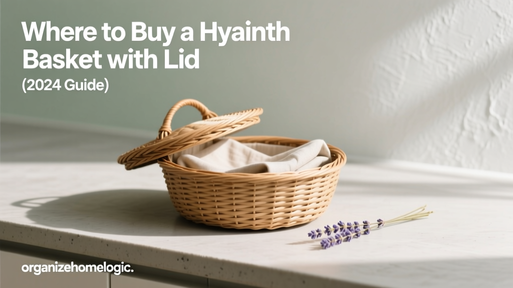Where to Buy a Hyacinth Basket with Lid (2024 Guide)