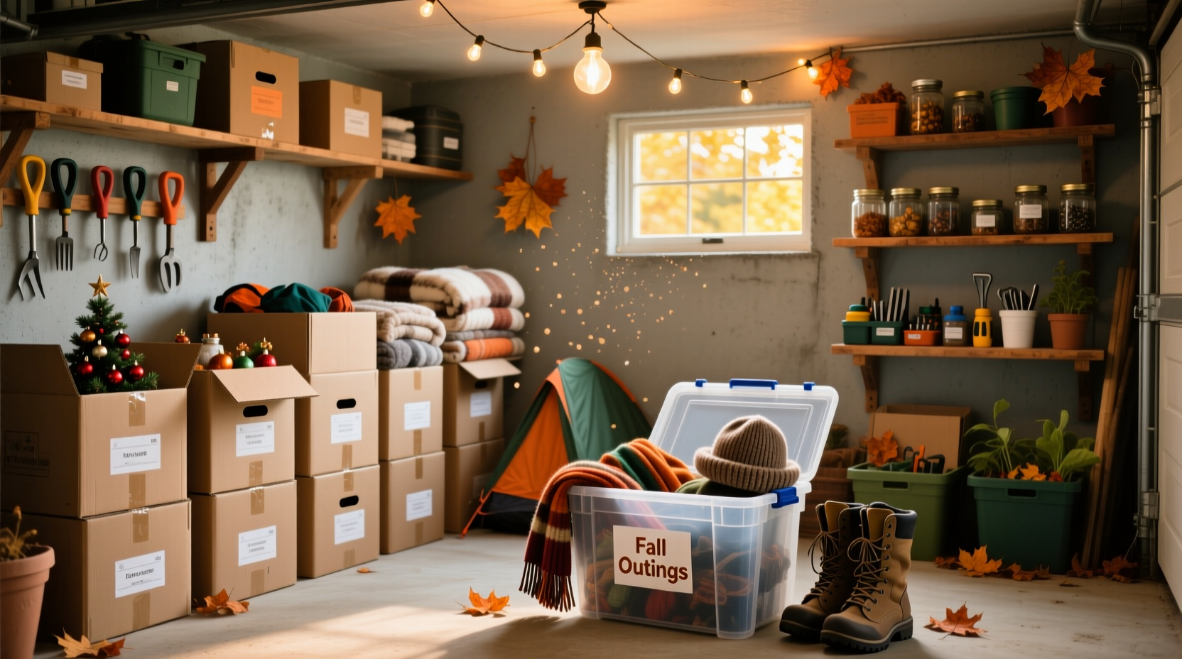 things to declutter from basement before fall