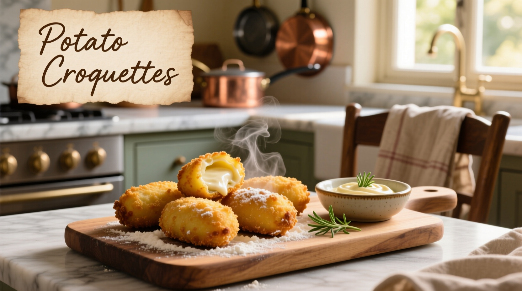 Perfect Potato Croquettes Recipe: Crispy Outside, Creamy Inside