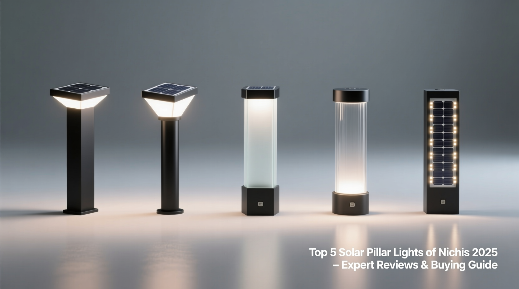 best solar pillar lights