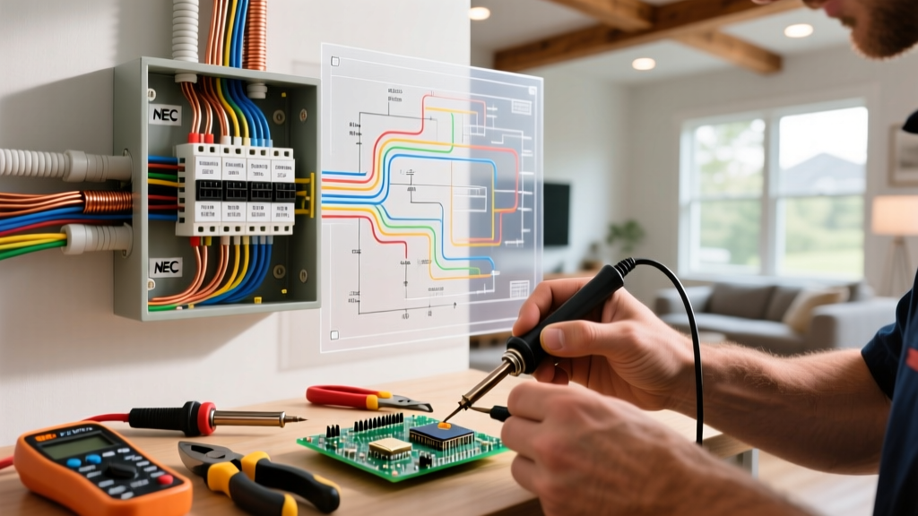 Residential Electrical Wiring Code: DIY Risks vs Professional Standards