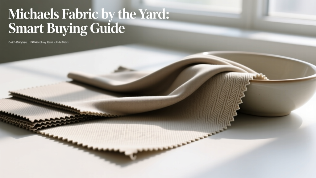 Michaels Fabric by the Yard: Smart Buying Guide