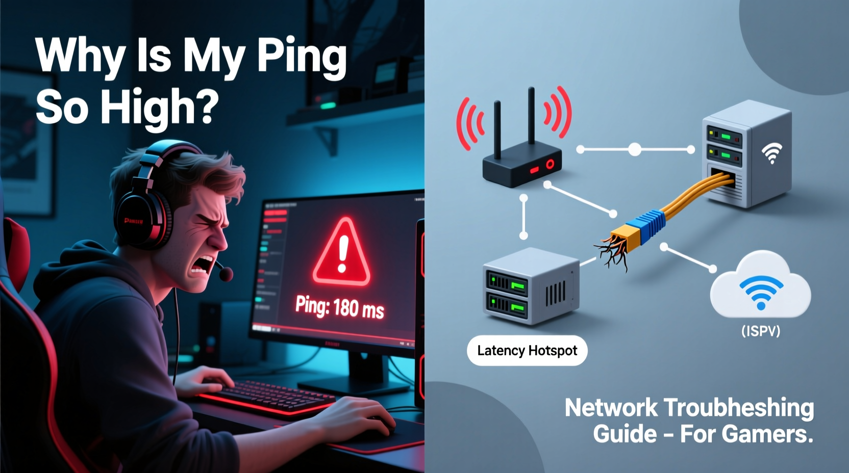 why is my ping so high in online games network troubleshooting for gamers