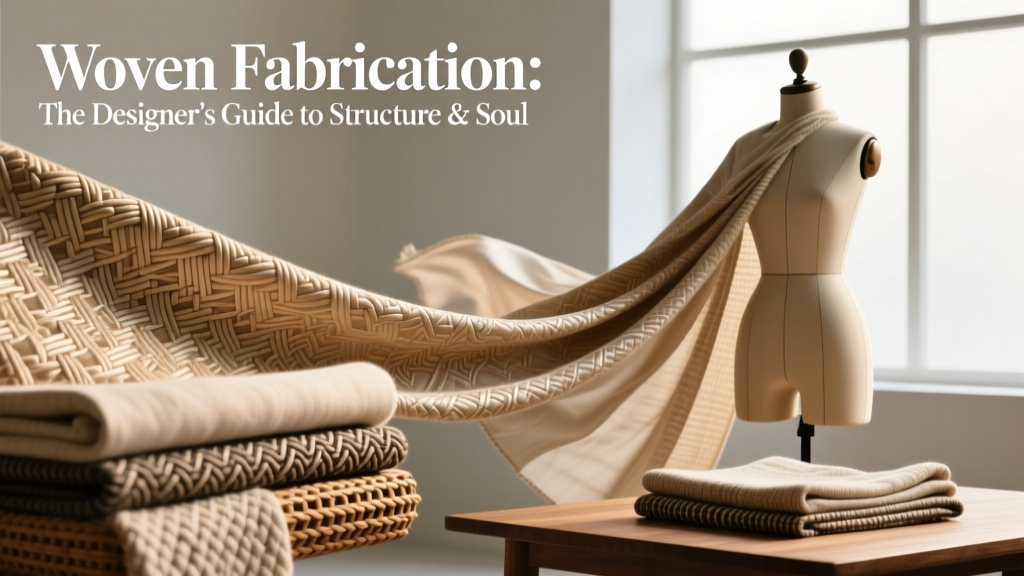 Woven Fabrication: The Designer’s Guide to Structure & Soul