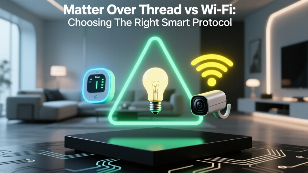 Matter Over Thread vs Wi-Fi: Choosing The Right Smart Protocol