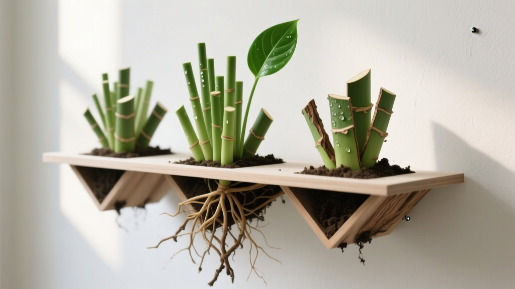 Indoor Plant Shelf from Cuttings: Build a Living Shelf