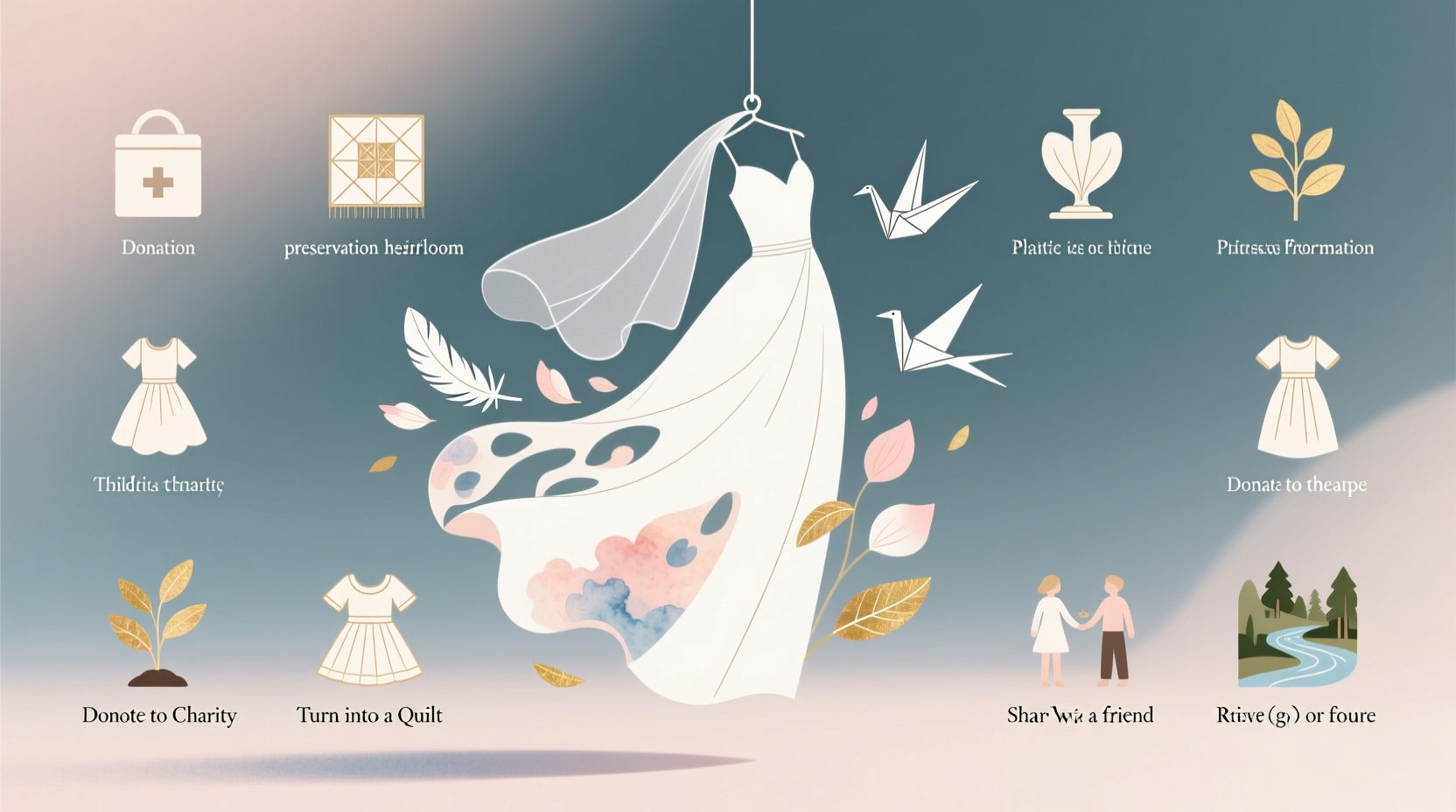 Your wedding dress carried a chapter—now it’s time to write the next one, not tuck it into a box forever