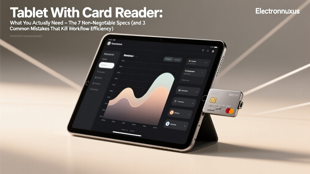 Tablet With Card Reader What You Actually Need: The 7 Non-Negotiable Specs (and 3 Common Mistakes That Kill Workflow Efficiency)