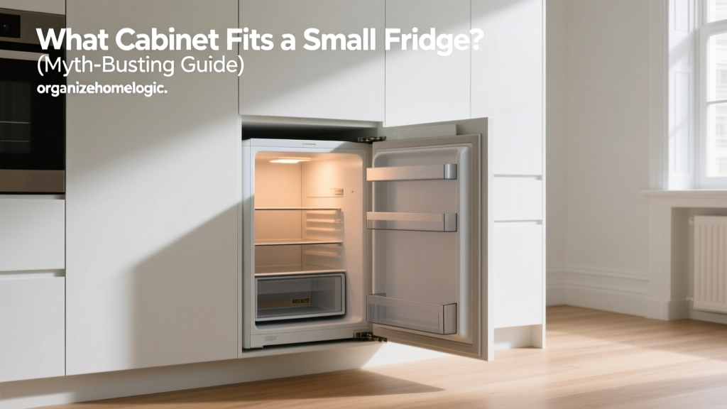 What Cabinet Fits a Small Fridge? (Myth-Busting Guide)