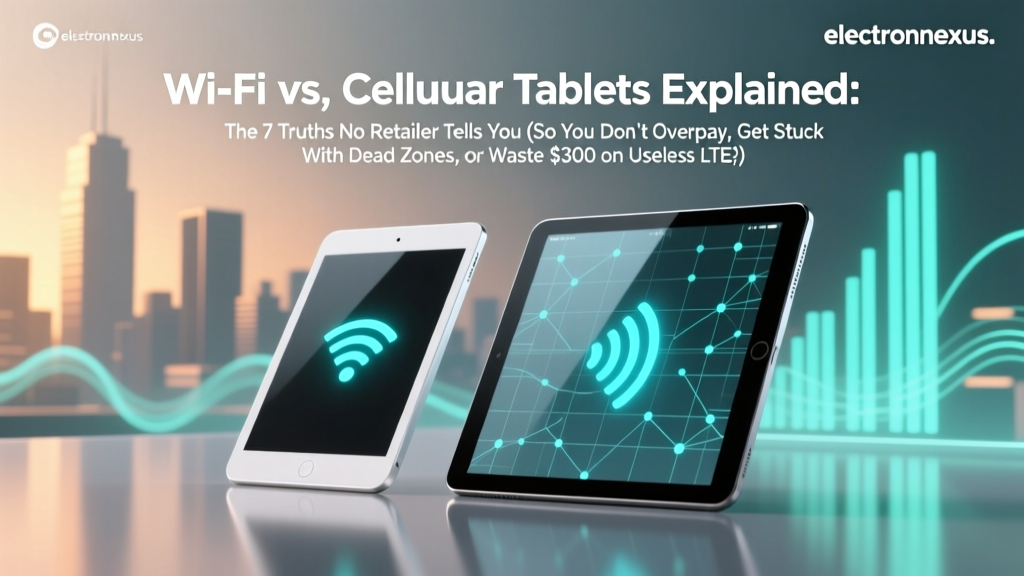 Wi-Fi vs. Cellular Tablets Explained: The 7 Truths No Retailer Tells You (So You Don’t Overpay, Get Stuck With Dead Zones, or Waste $300 on Useless LTE)