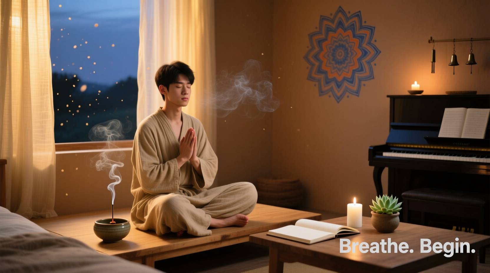 how to create a calming nighttime routine for anxious minds