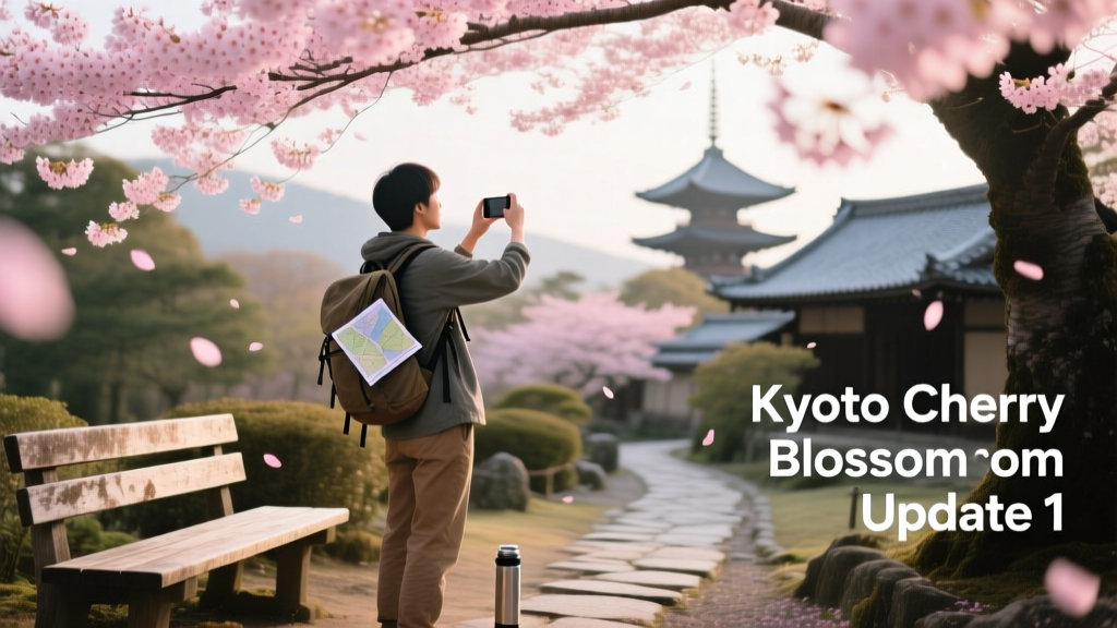 Kyoto Cherry Blossom Photos Update #1: Real-Time Bloom Status, Verified Shot Locations & Budget Photo Tips (March 28, 2024)