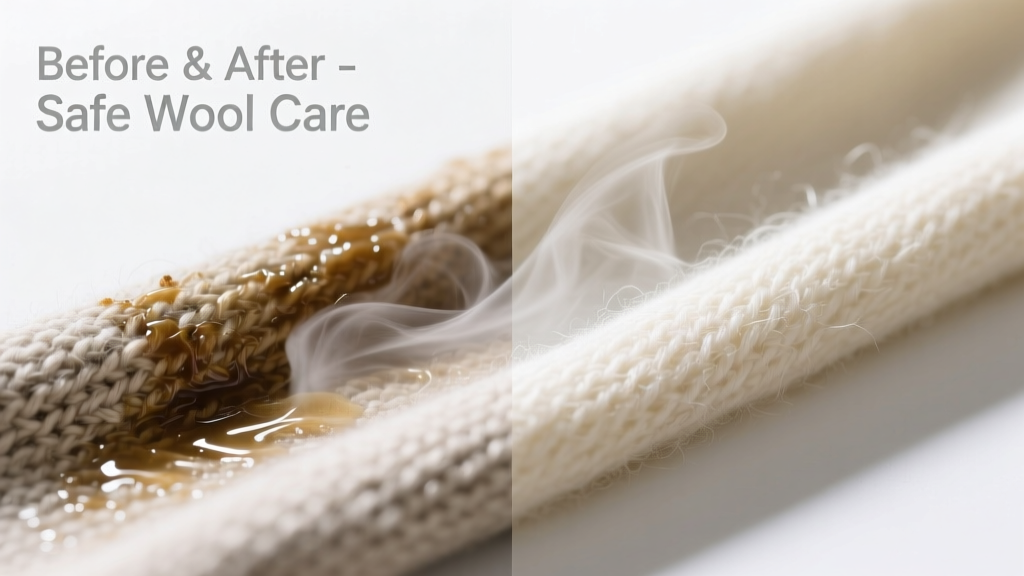 How to Remove Fabric Softener from Wool Safely