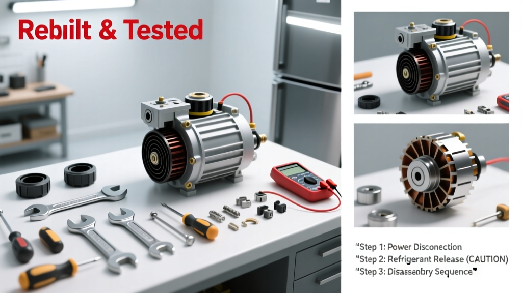 How to Rebuild a Refrigerator Compressor Safely