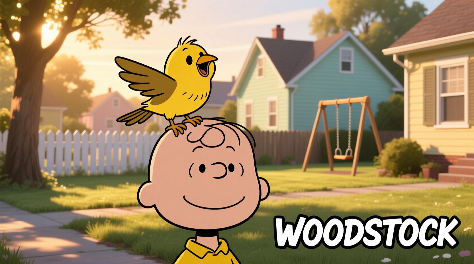 The Bird on Charlie Brown Is Named Woodstock