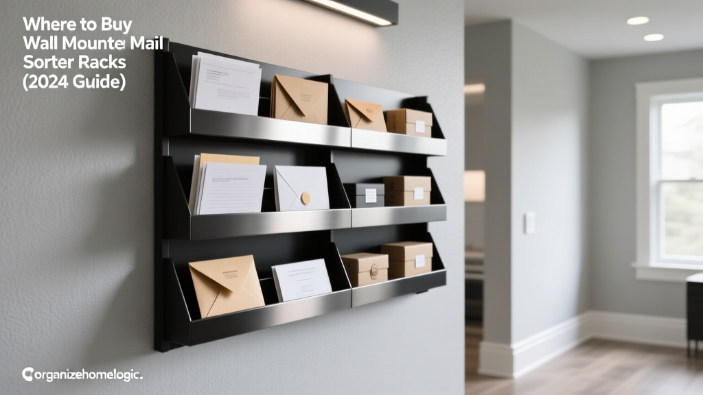 Where to Buy Wall Mounted Mail Sorter Racks (2024 Guide)