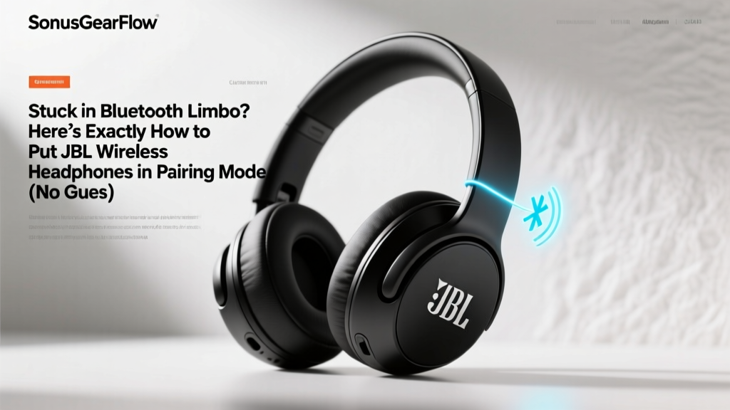 How to Put JBL Wireless Headphones in Pairing Mode