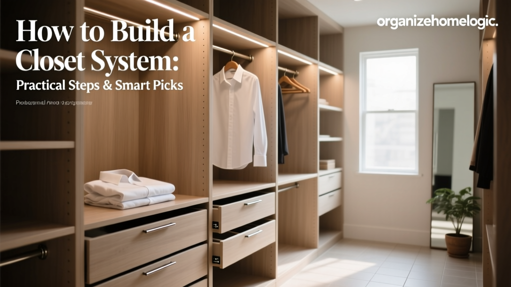 How to Build a Closet System: Practical Steps & Smart Picks