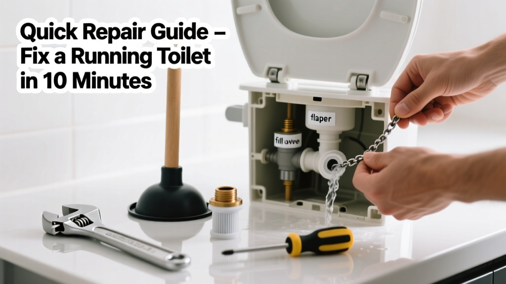 Fixing a Running Toilet in the Kitchen: Quick Repair Guide