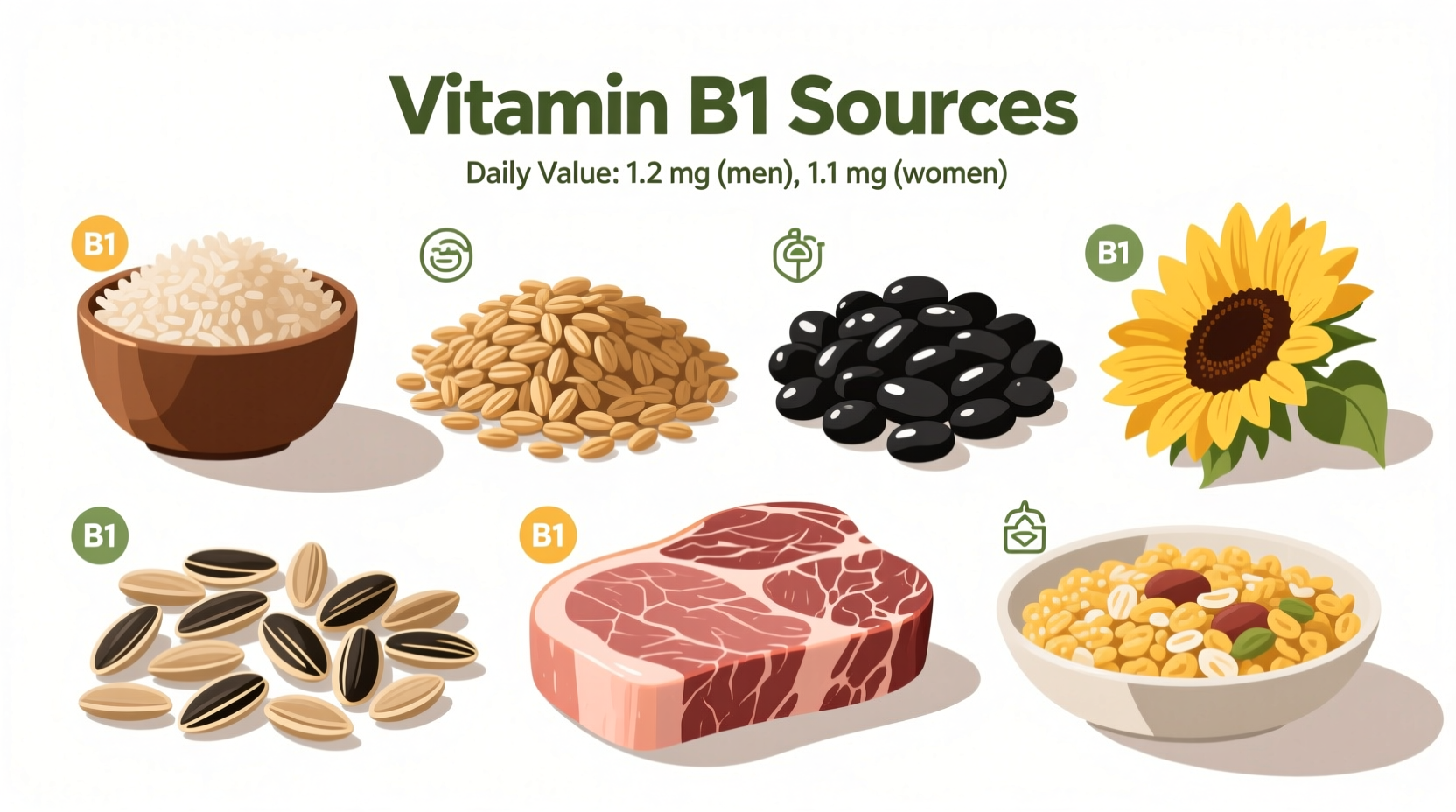 Top Vitamin B1 Foods: Complete Guide to Thiamine Sources