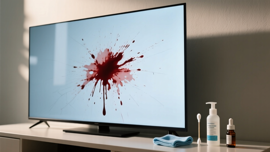 Proven: How to Get Blood Out of TV Screen Safely 2026