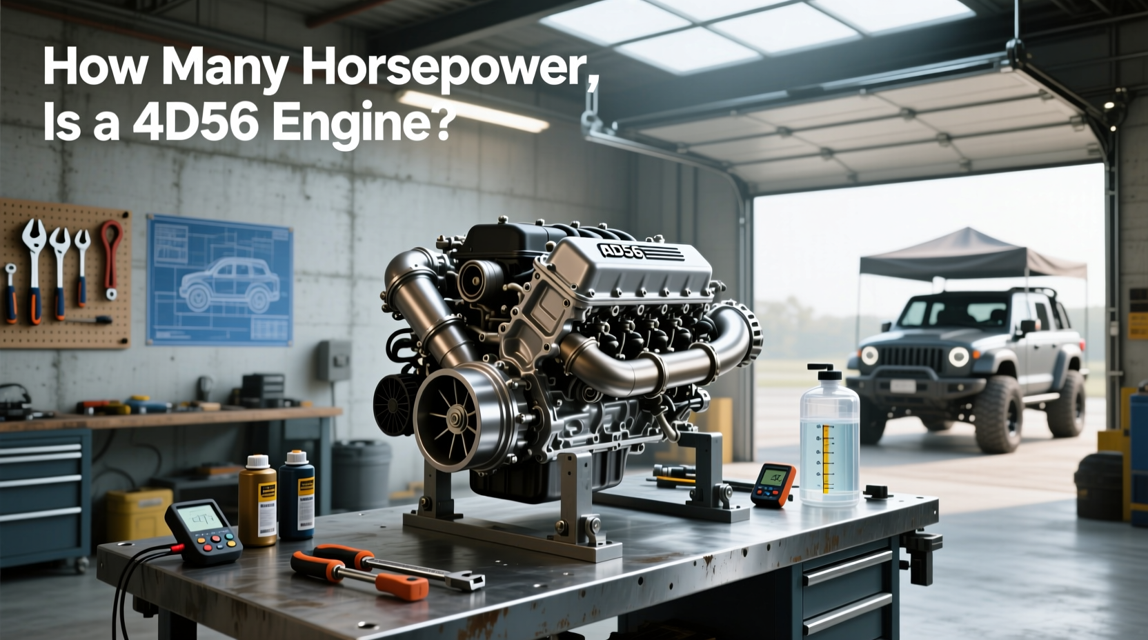 How to Choose Turbo 4D56 Engine, How Many Horsepower Is It?