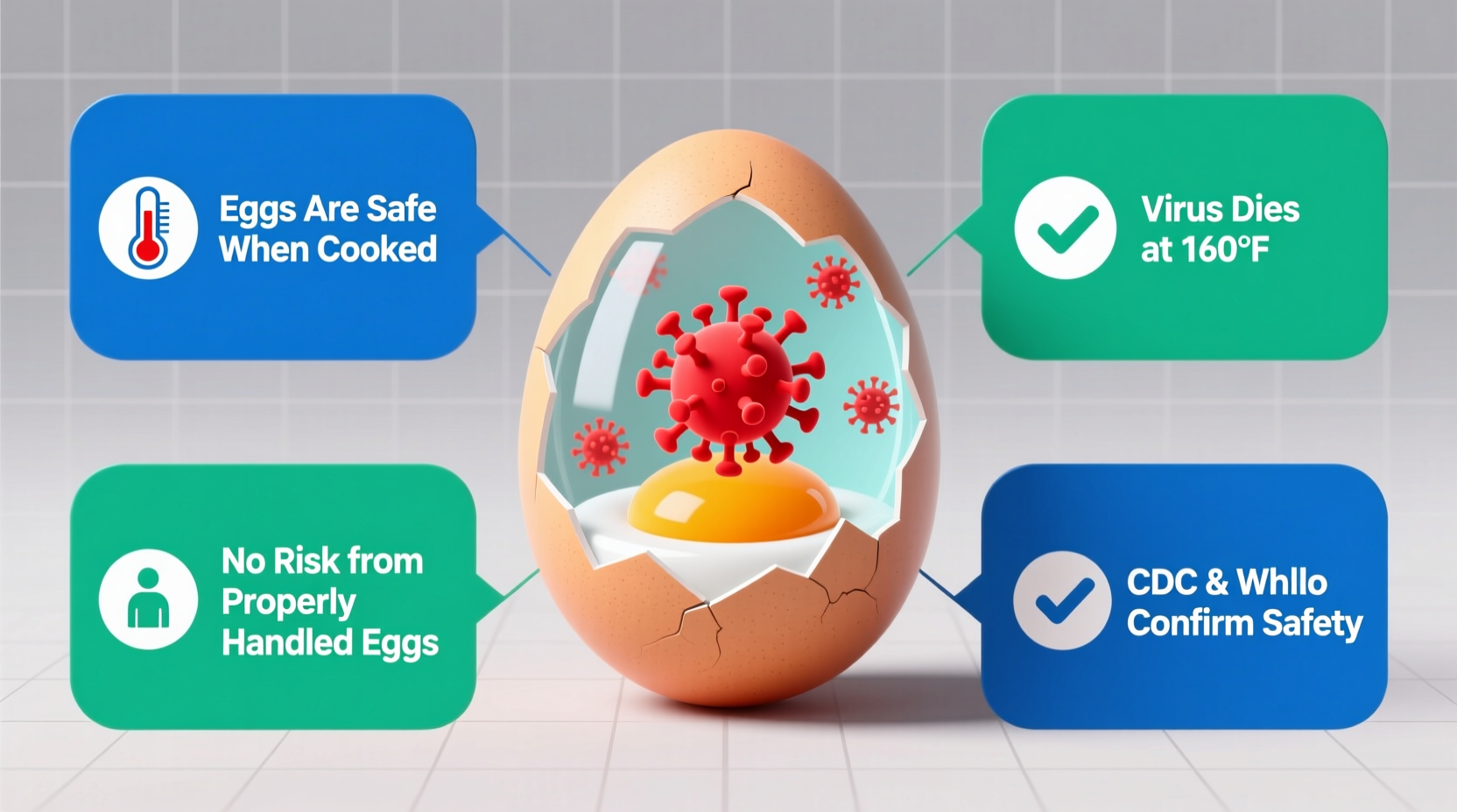 is bird flu in eggs