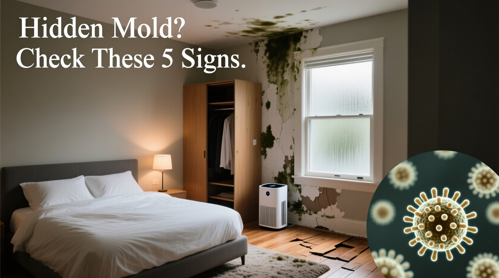 why does my bedroom smell musty even after cleaning identifying hidden mold sources