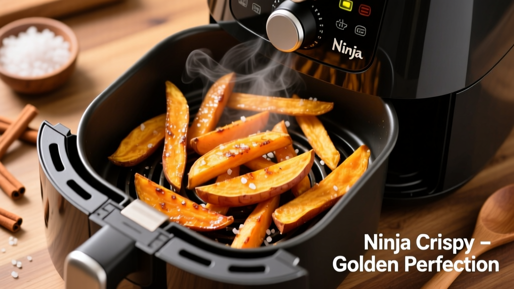 Crispy Sweet Potato Fries in Your Ninja Air Fryer