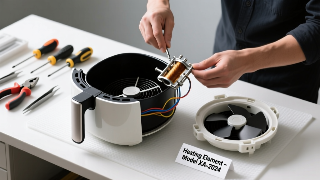 Air Fryer Smoking? Replace the Heating Element or Fan