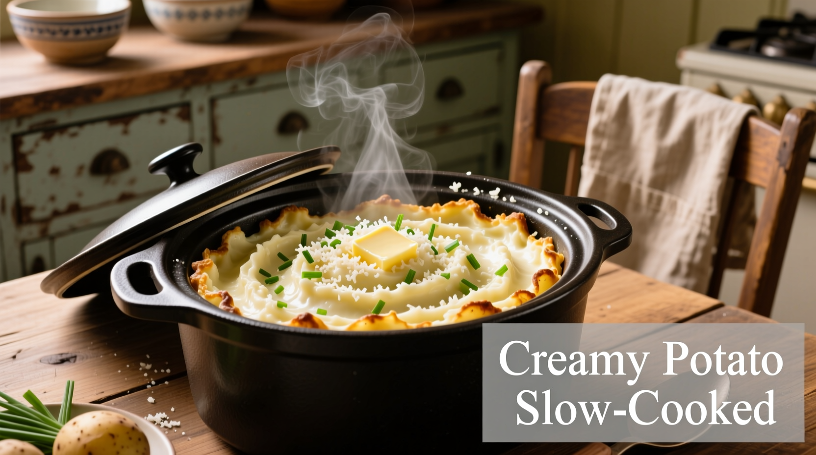 Perfect Crockpot Creamy Potatoes Recipe: Easy 4-Ingredient Method