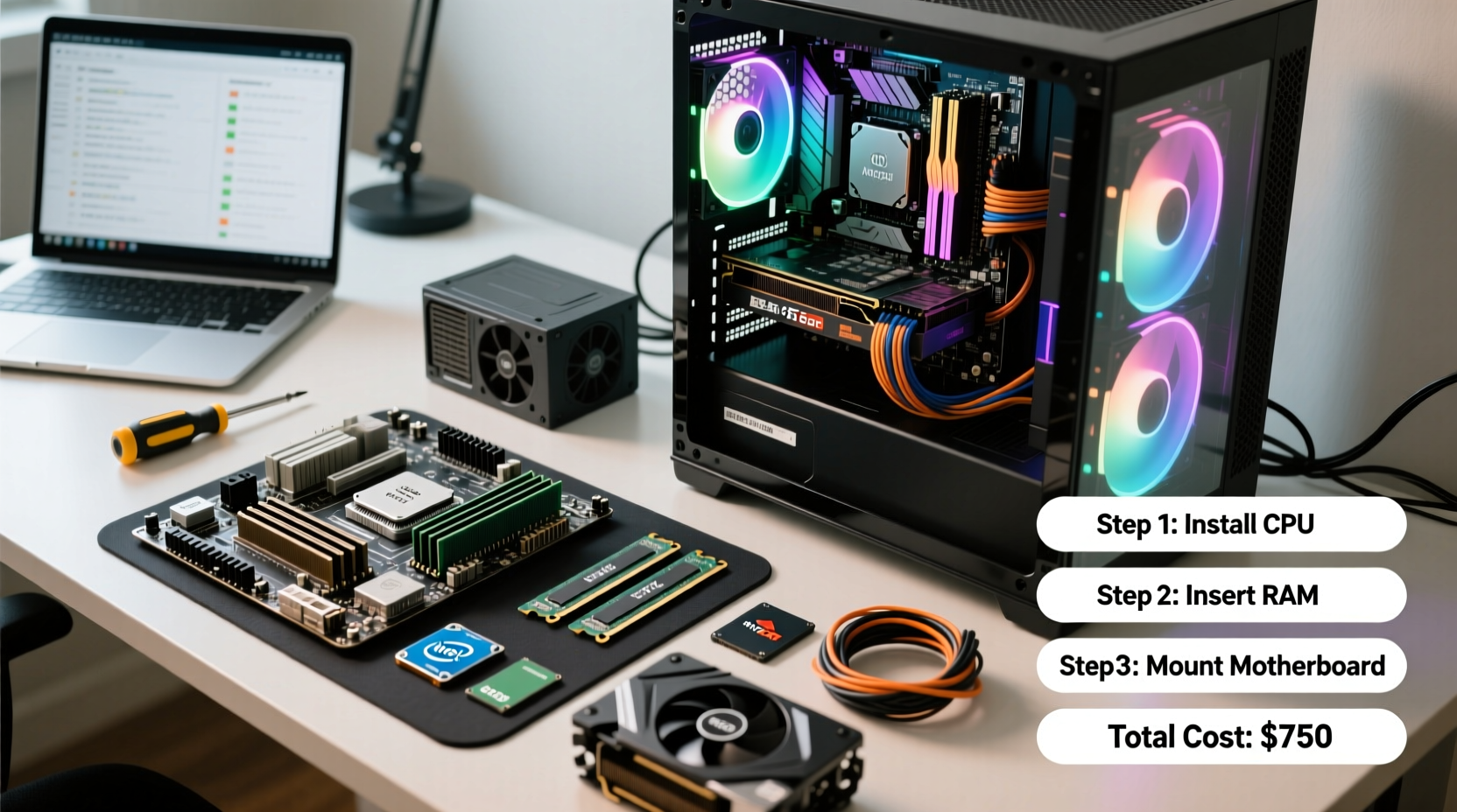 step by step guide to building your first custom pc without overspending