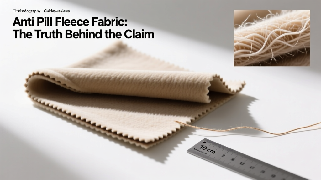 Anti Pill Fleece Fabric: The Truth Behind the Claim