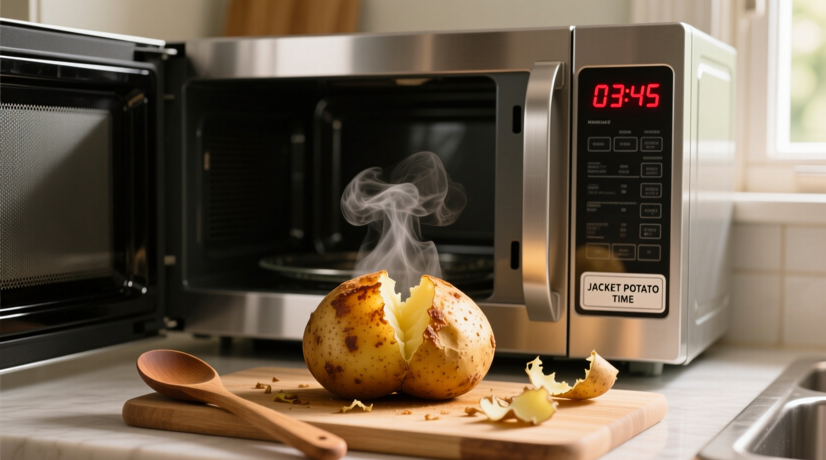 Microwave Jacket Potato Time: 5-12 Minutes Perfect Results