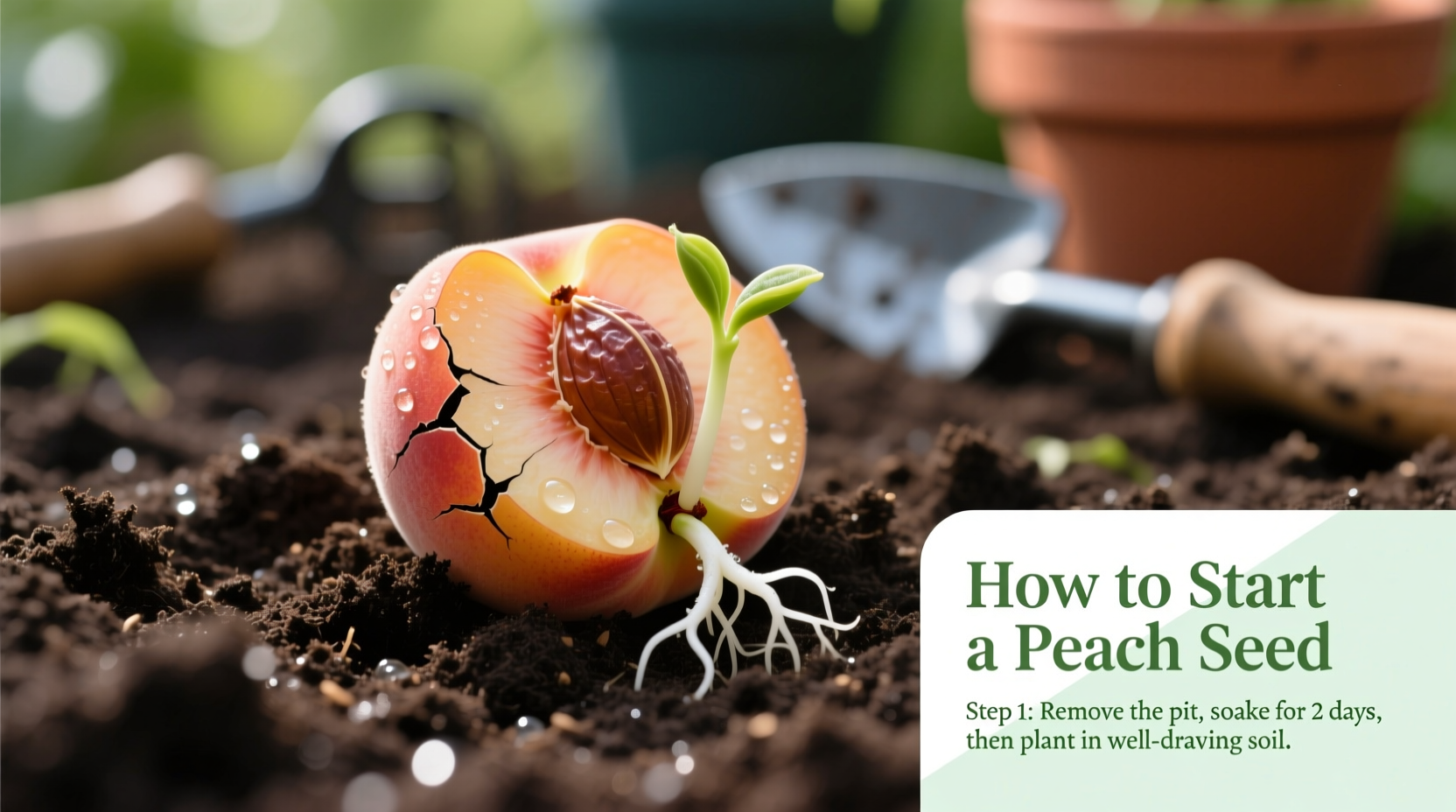 How to Grow a Peach Tree from Seed: Complete Step-by-Step Guide