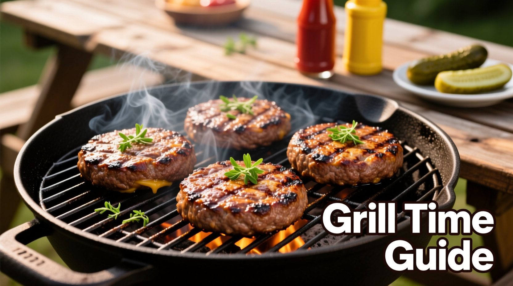 How Long to Grill Burgers: Perfect Timing Guide