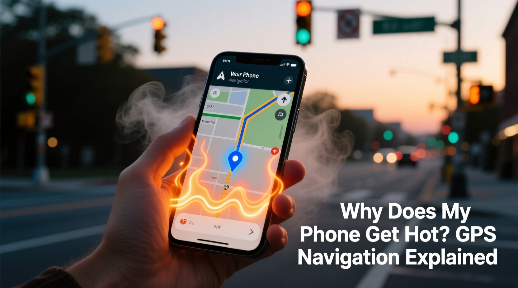 why does my phone get hot when using gps navigation fixes explained